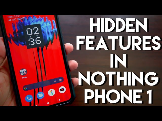 Hidden Features in Nothing Phone 1 After Update.