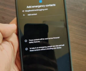 Emergency app in Nothing Phone1 