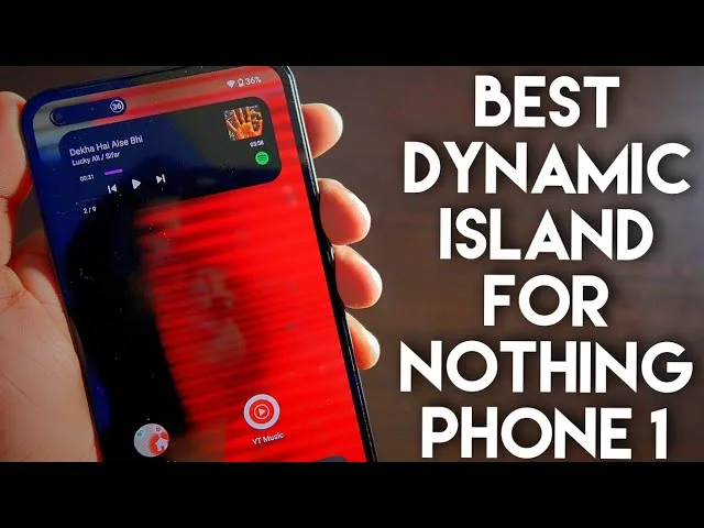 Get New Dynamic Island in Nothing Phone 1