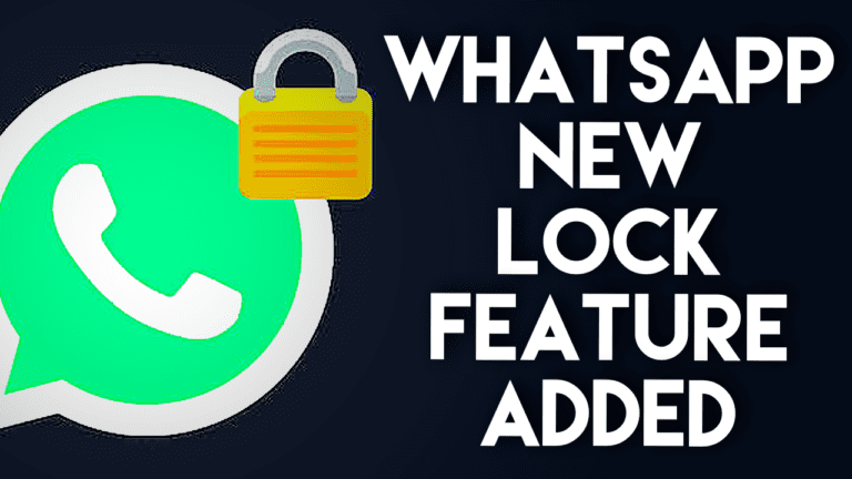 Whatsapp’s New Feature to Lock Chats is Coming Soon.
