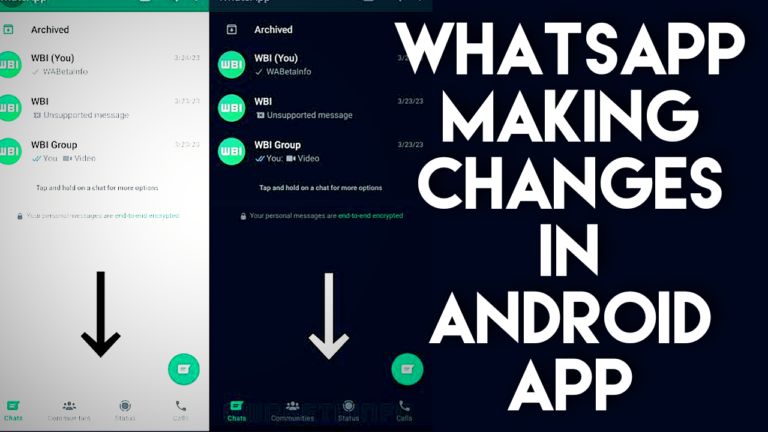 WhatsApp Coming with a major change for Android Users