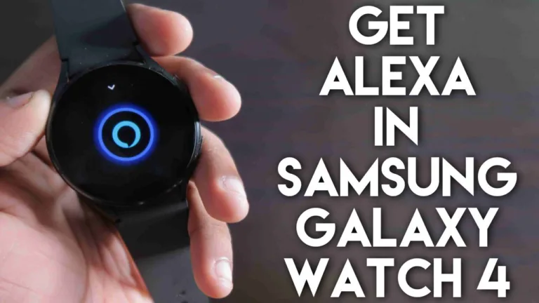 How to get Alexa on your Samsung Galaxy watch 4.