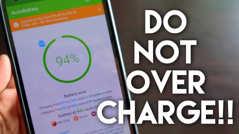 Never overcharge your device again after you know this.