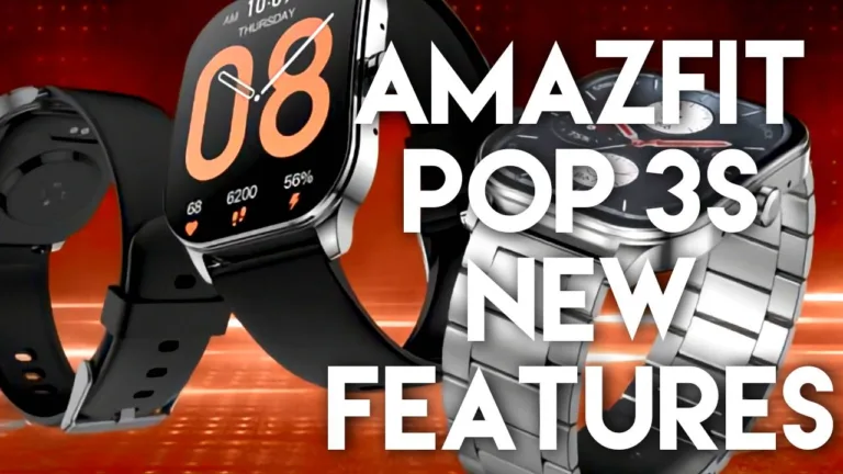 Amazfit Pop 3S will launch soon and will come with exciting specs.