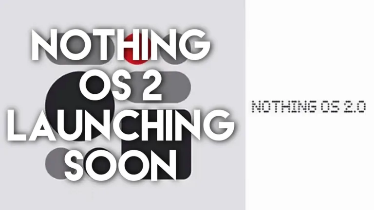 Nothing OS 2 is coming soon with improved features and updates.