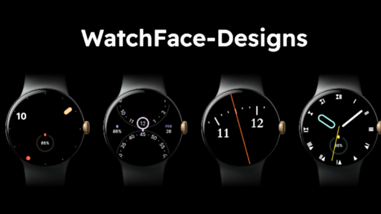 Minimalist Wear OS Watch Faces for the Galaxy Watch 6