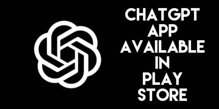 ChatGPT App is available in Playstore
