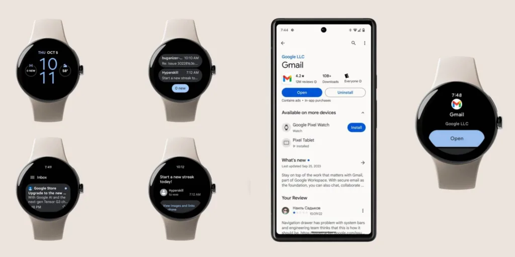 Finally Stable Gmail App for Wear OS released